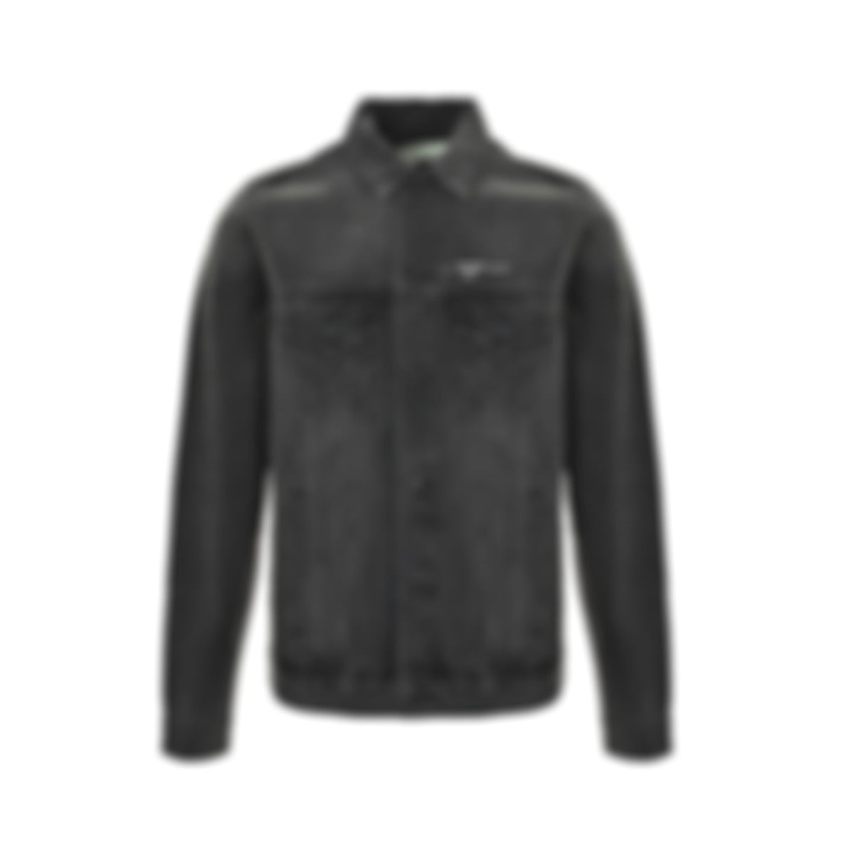 Tape Arrow Denim Jacket | Black