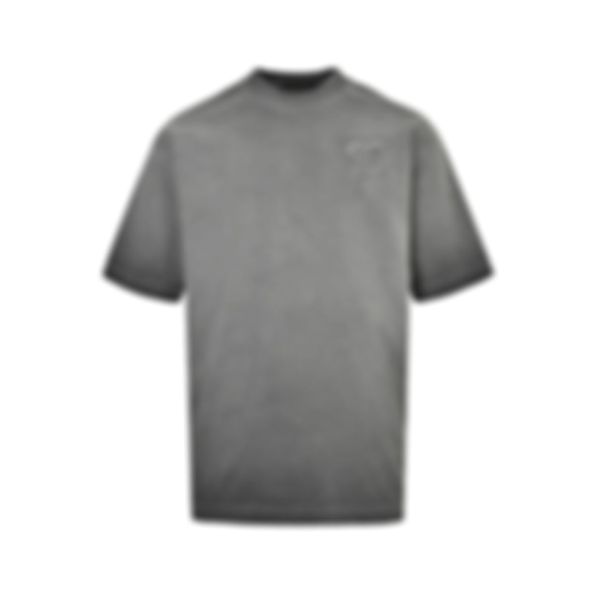 Distressed "LV" Graphic T-Shirt | Washed Grey