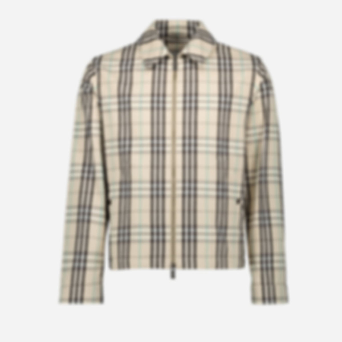 Checked Harrington Jacket