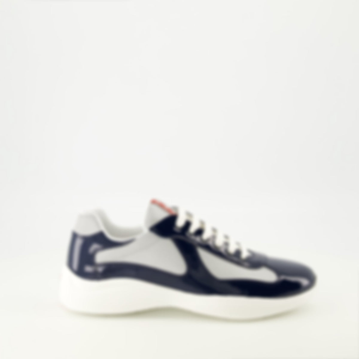 Prada America's Cup Blue Navy Sneakers