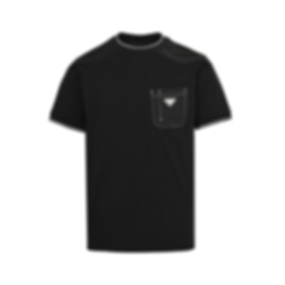 Contrast Stitch Pocket T-Shirt