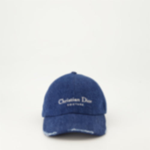Cou<tc>tu</tc>re denim cap