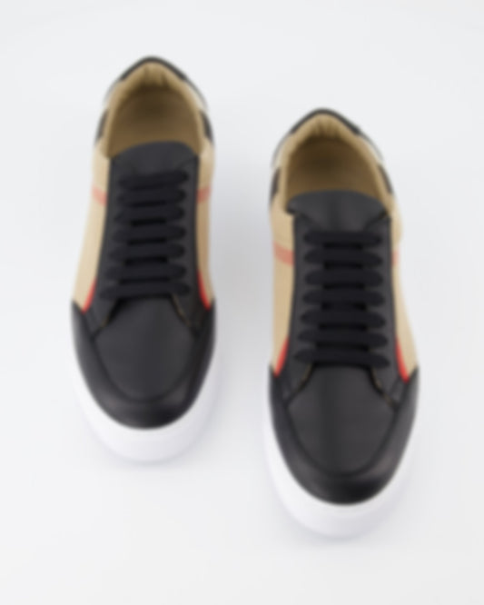 Checked sneakers