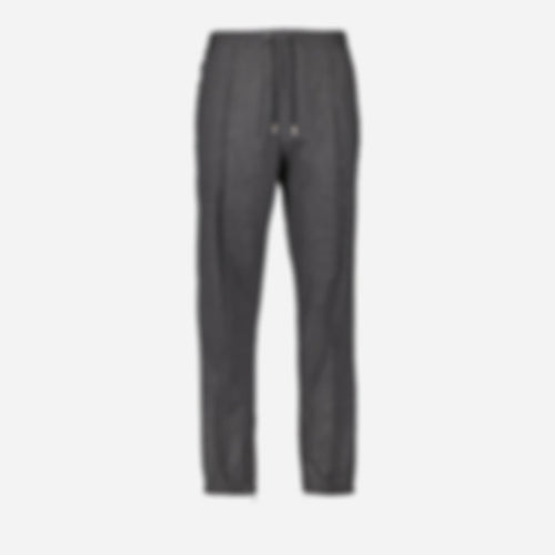Wool jogging pants