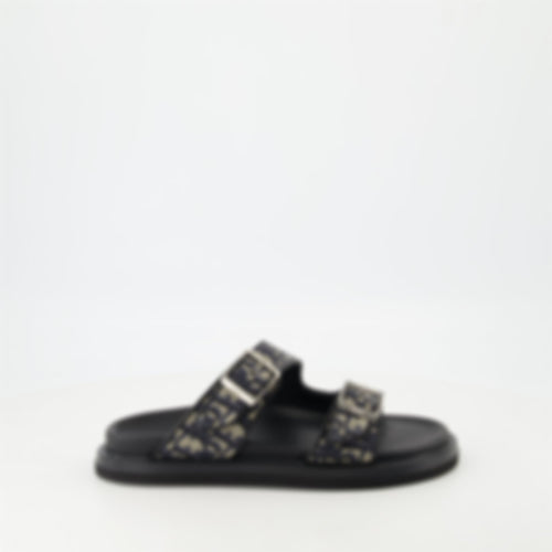 Aqua Oblique Sandals