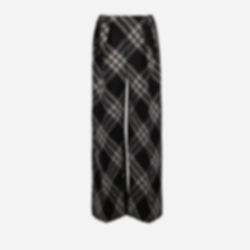 Checked Pants