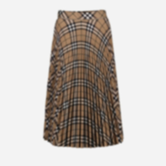 Checked Skirt
