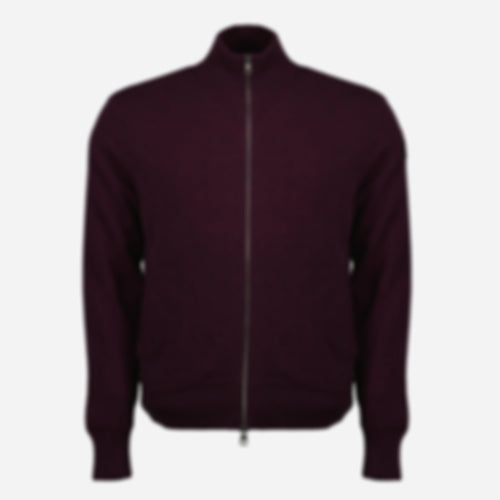 Burgundy Cardigan