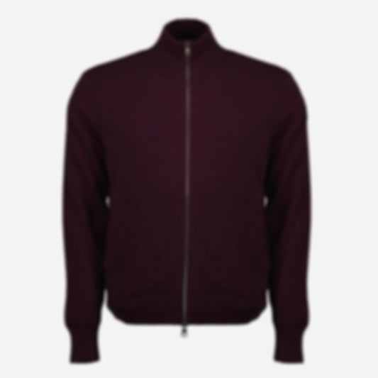 Burgundy Cardigan