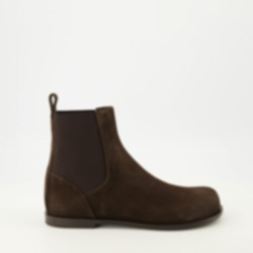 Chelsea FF Squared Brown Ankle Boots