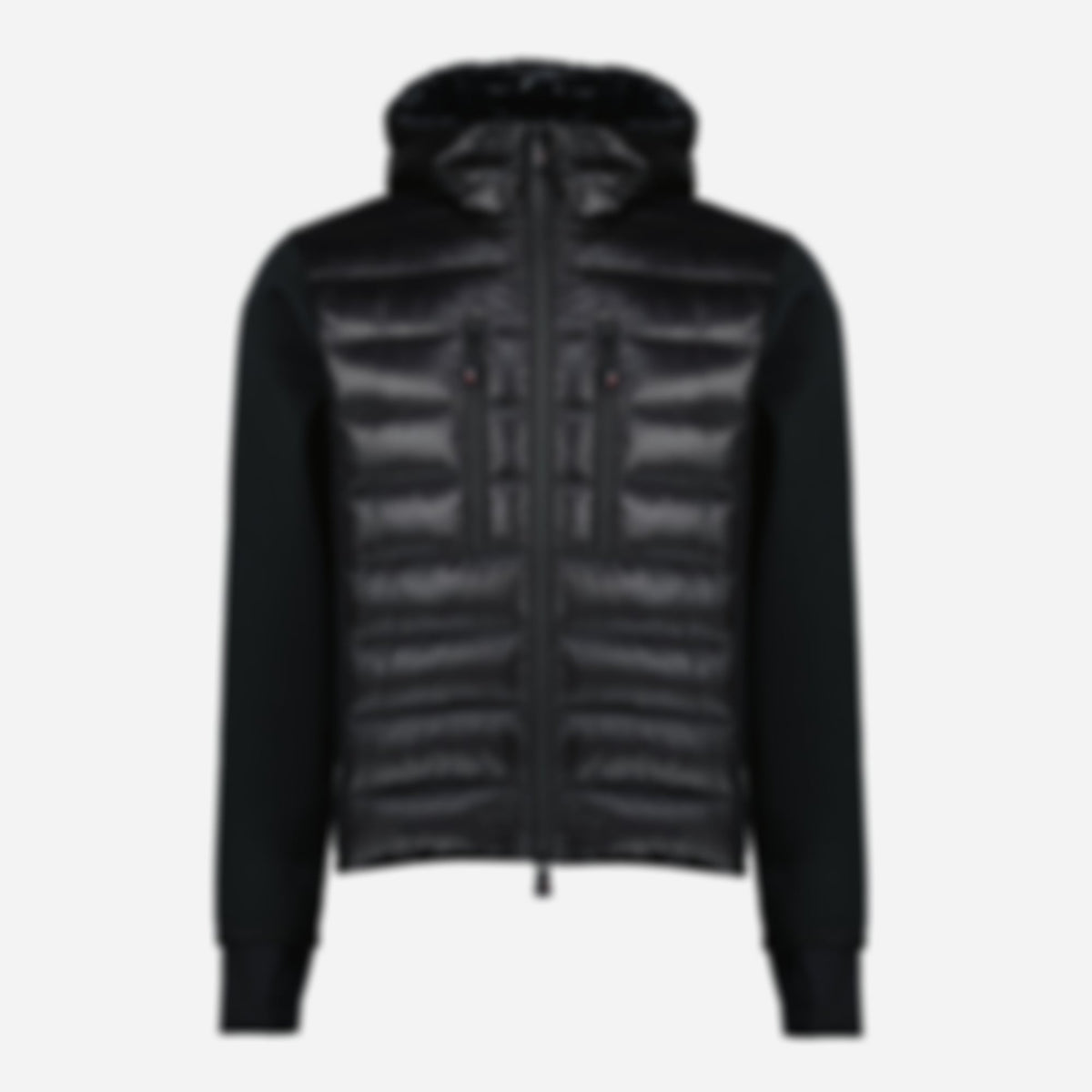 Black Zip-Up Cardigan