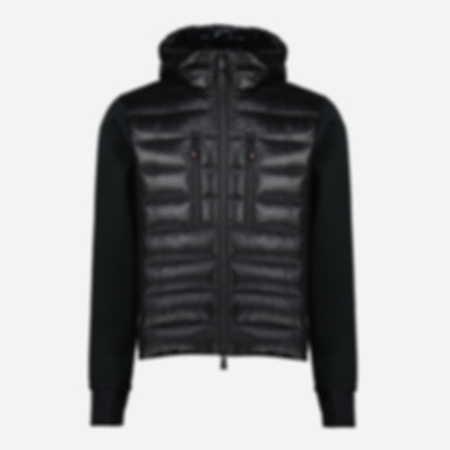 Black Zip-Up Cardigan