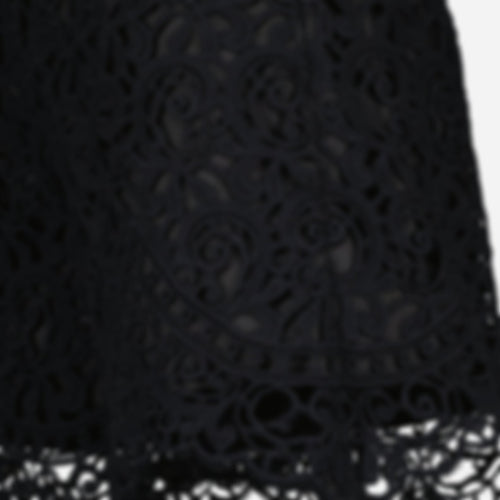 Macrame lace shorts