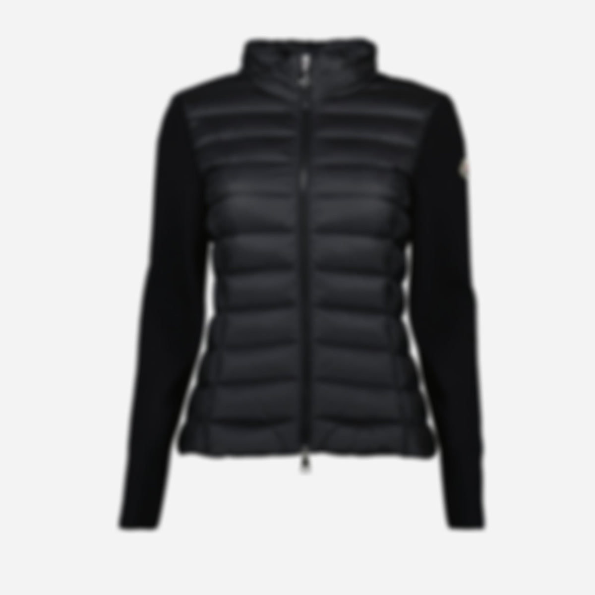 Two-tone quilted jacket