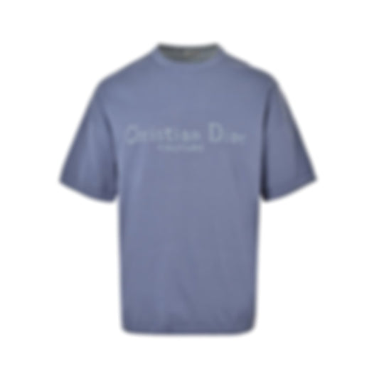 Christian Dior Couture Knit T-Shirt | Dusty Blue