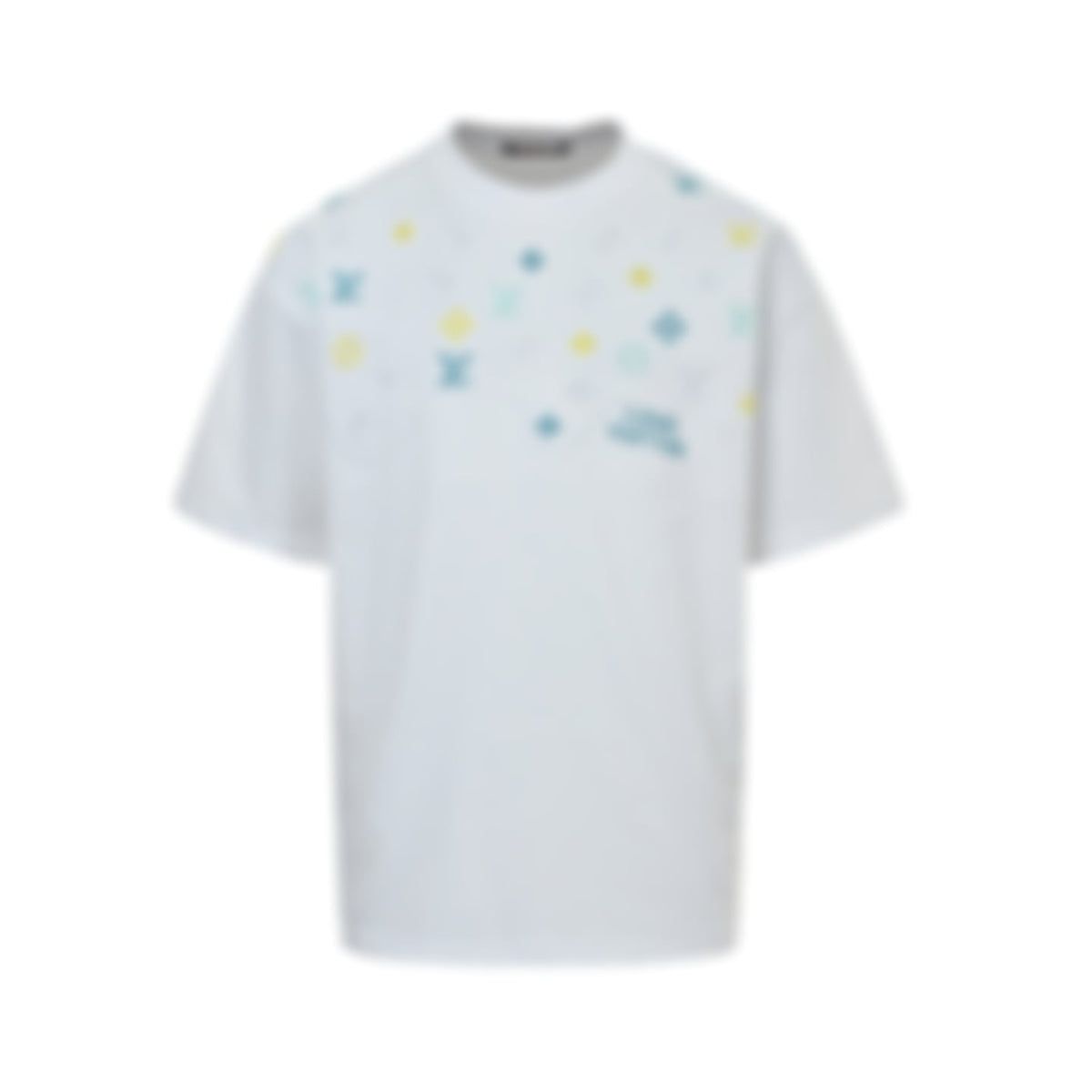 Embroidered Pastel Monogram Tee