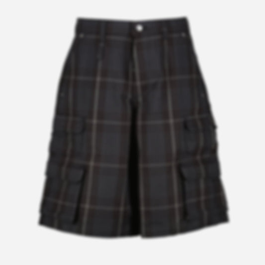 Checked Shorts