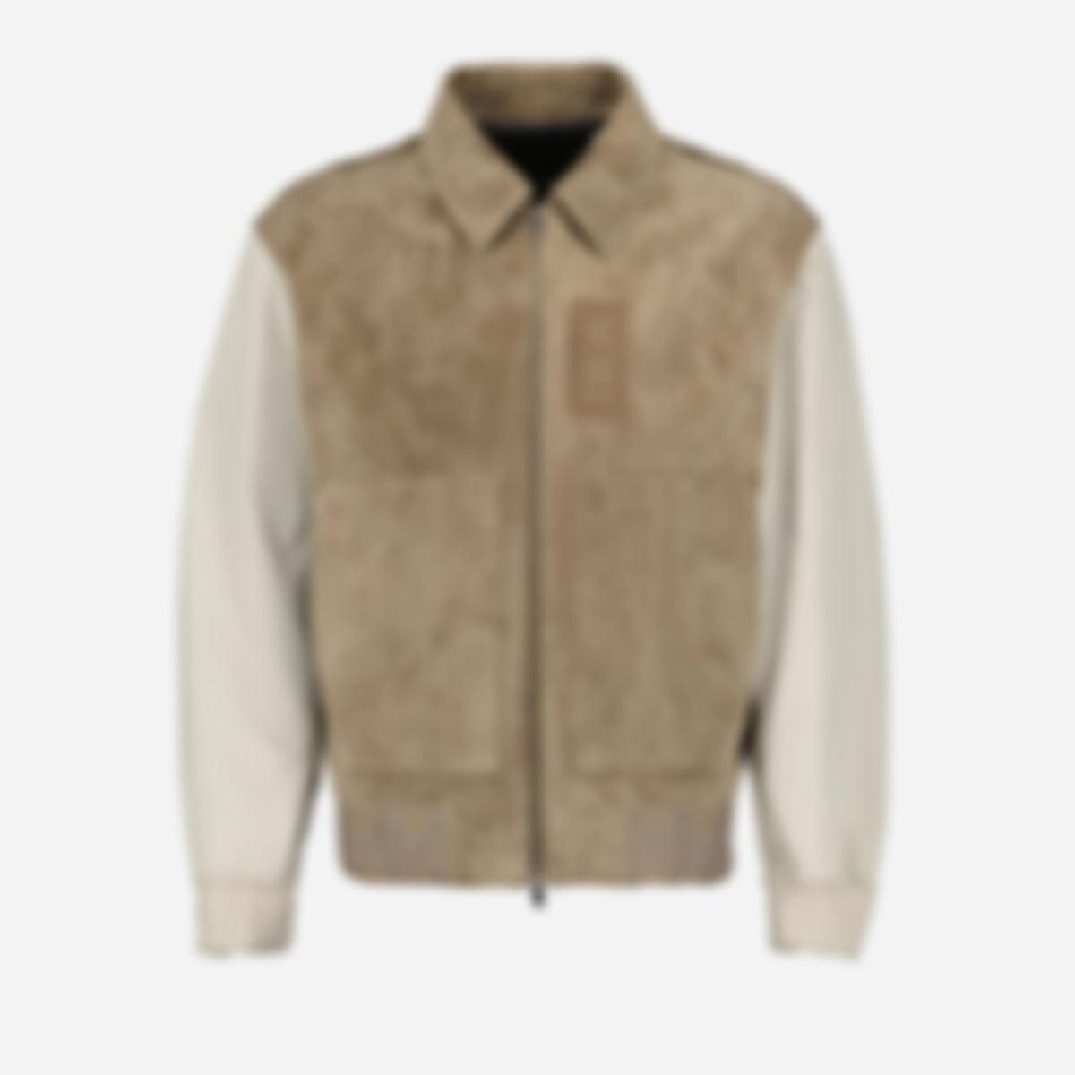Zipped Varsity Jacket