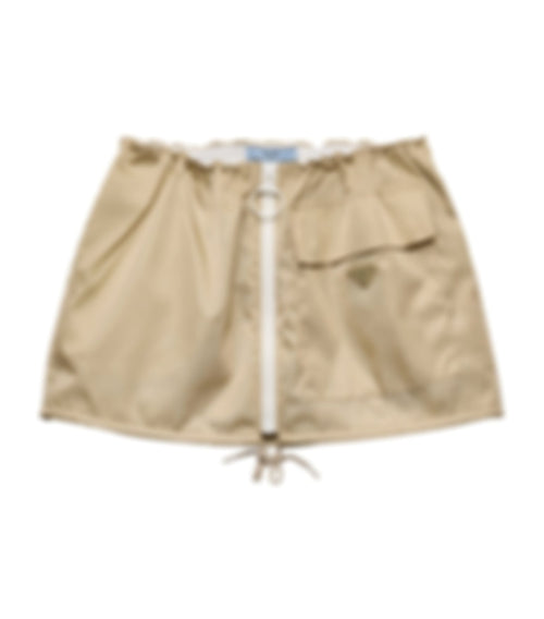 Re-Nylon Mini Skirt