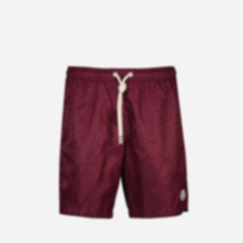 Short de bain monogramme