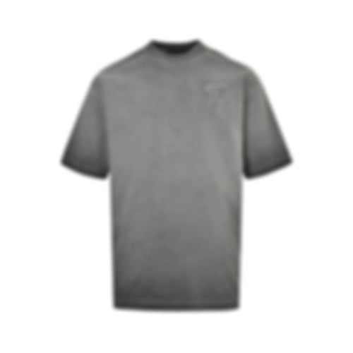 Distressed "LV" Graphic T-Shirt | Washed Grey