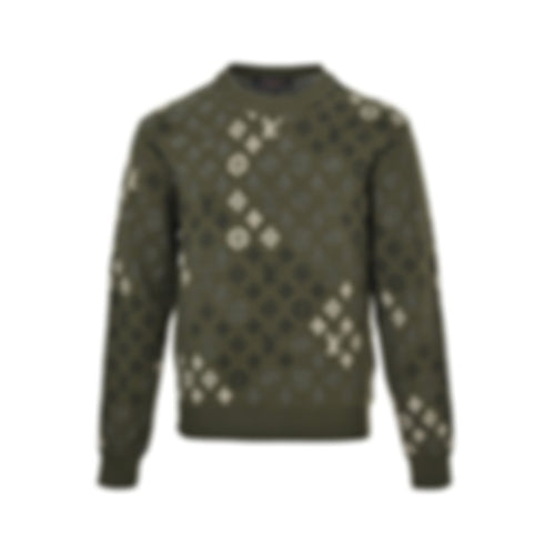 Monogram Jacquard Knit Sweater