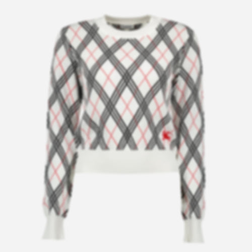 Check Pattern Sweater
