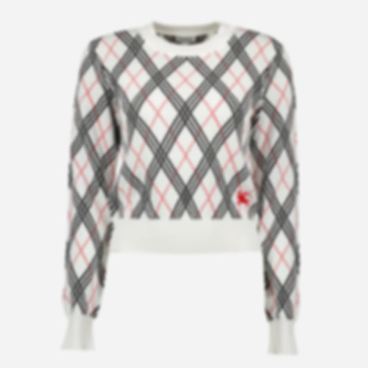 Check Pattern Sweater