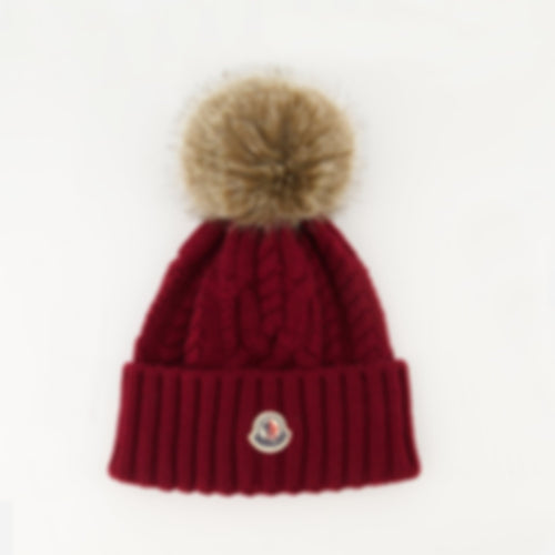 Cashmere Beanie with Pom Pom
