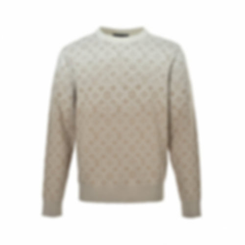 Gradient Monogram Cotton Crewneck