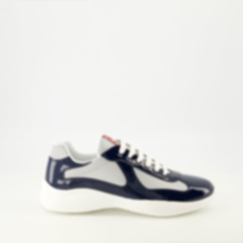 Prada America's Cup Blue Navy Sneakers