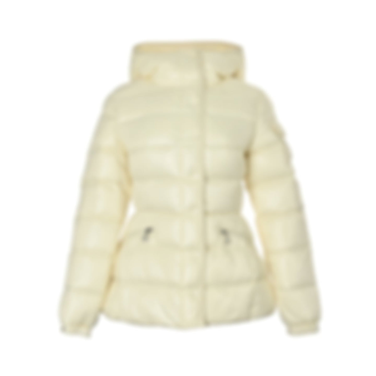 Glossy Hooded Puffer Jacket