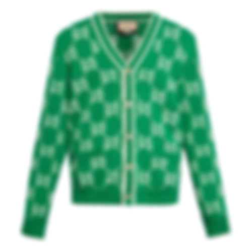 GG Monogram Knit Cardigan