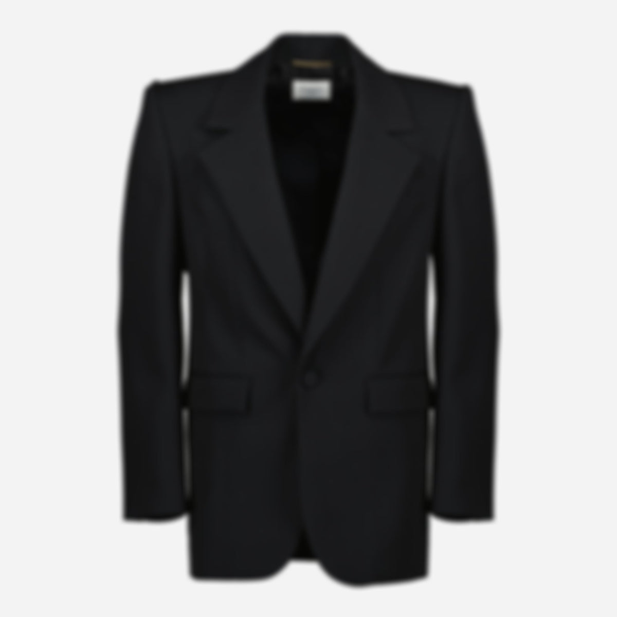 Black Wool Blazer