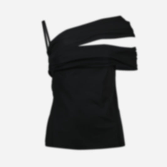 Black Asymmetrical Top