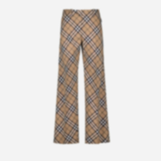 Checked Pants