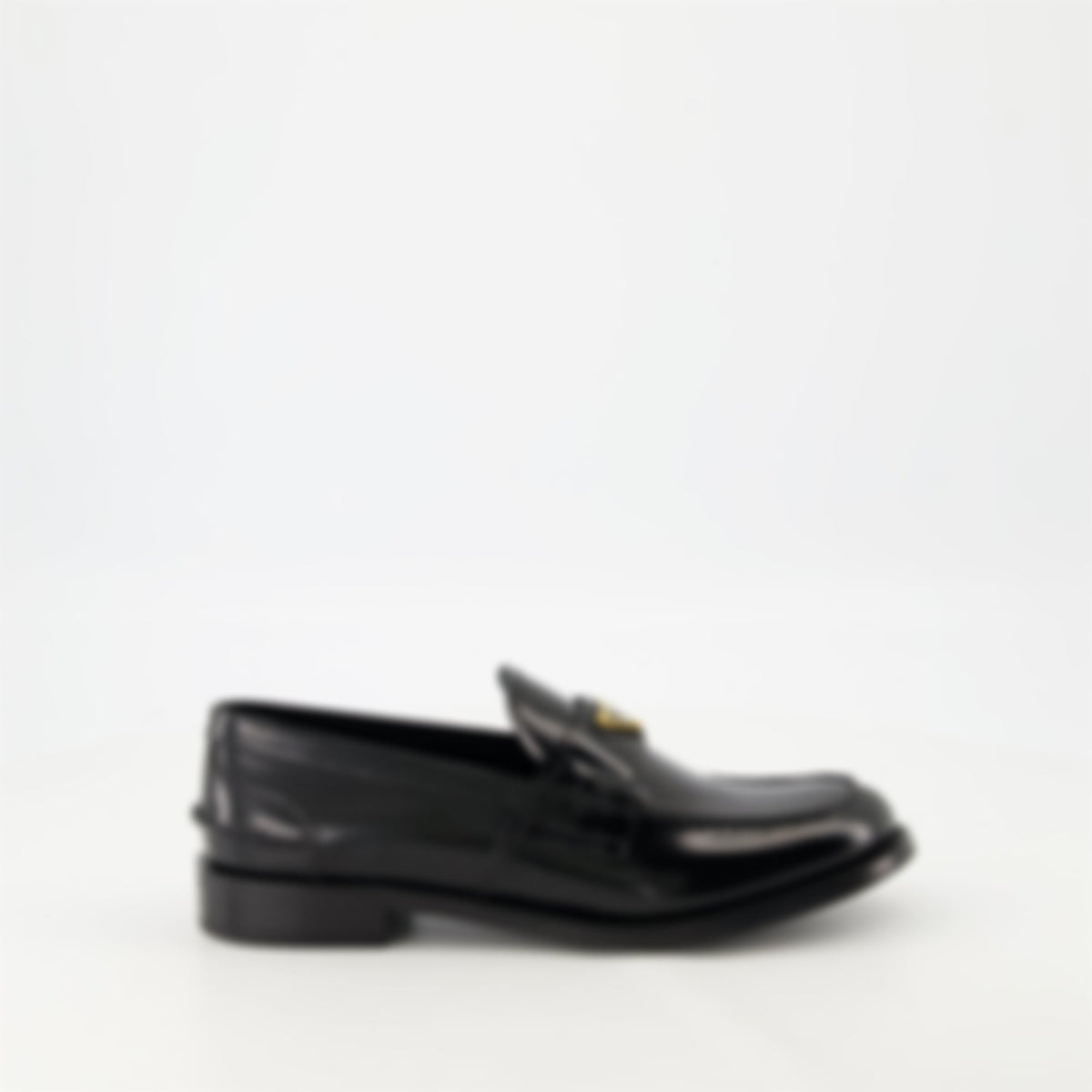 Black Leather Loafers