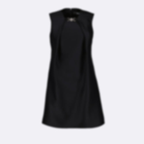 Black Wool Dress